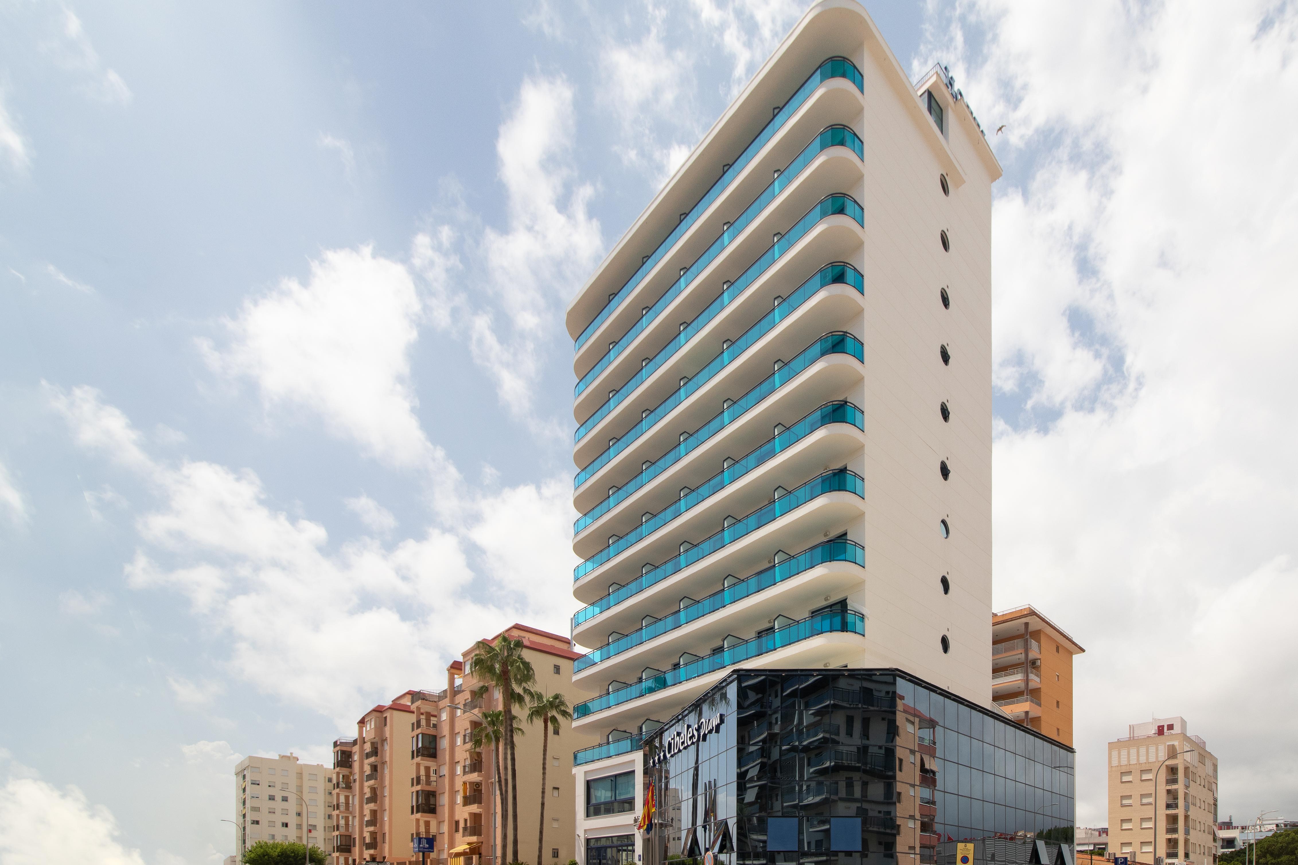 Hotel Cibeles Playa Gandia Bagian luar foto