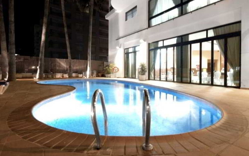 Hotel Cibeles Playa Gandia Bagian luar foto