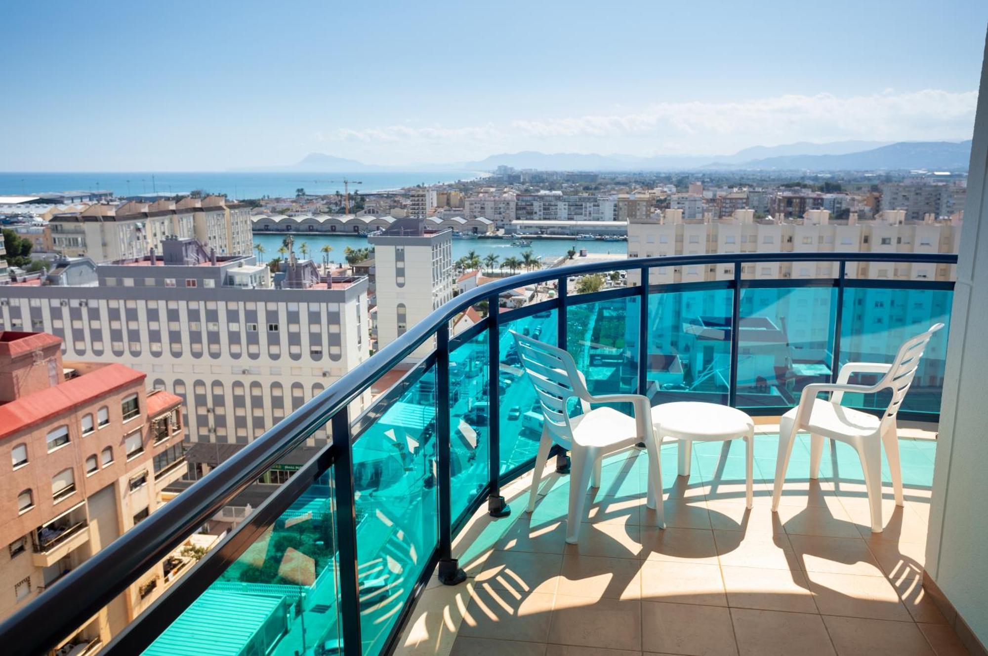 Hotel Cibeles Playa Gandia Bagian luar foto