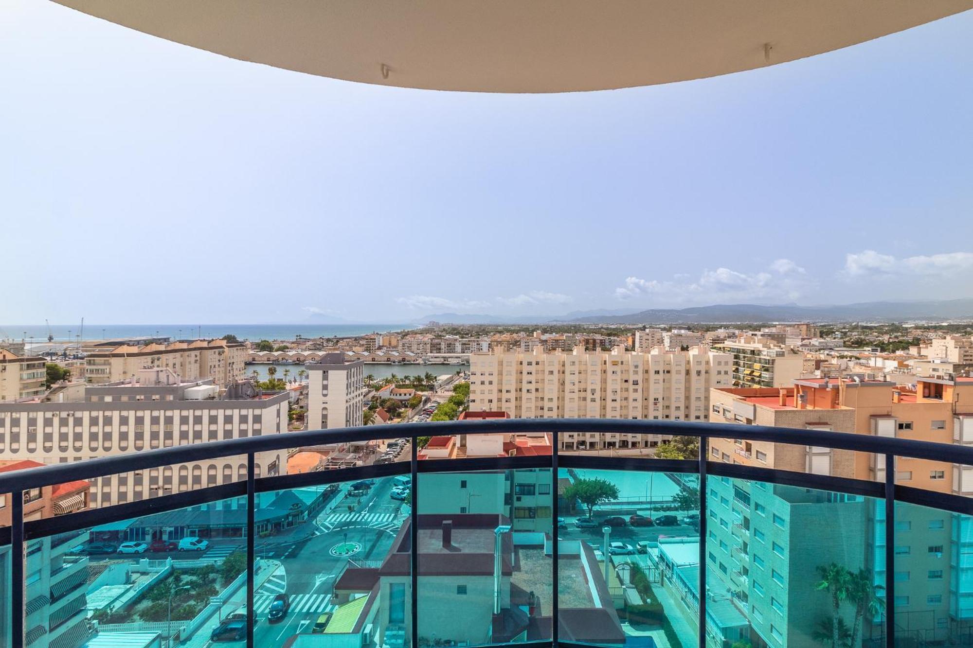 Hotel Cibeles Playa Gandia Bagian luar foto