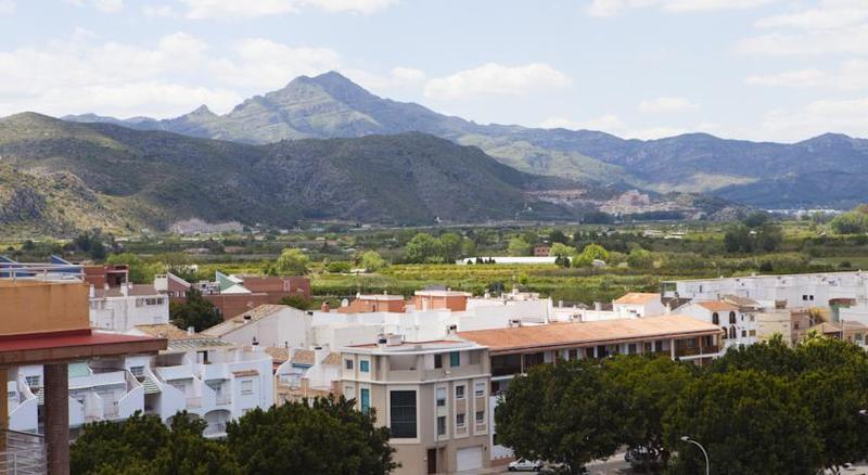 Hotel Cibeles Playa Gandia Bagian luar foto