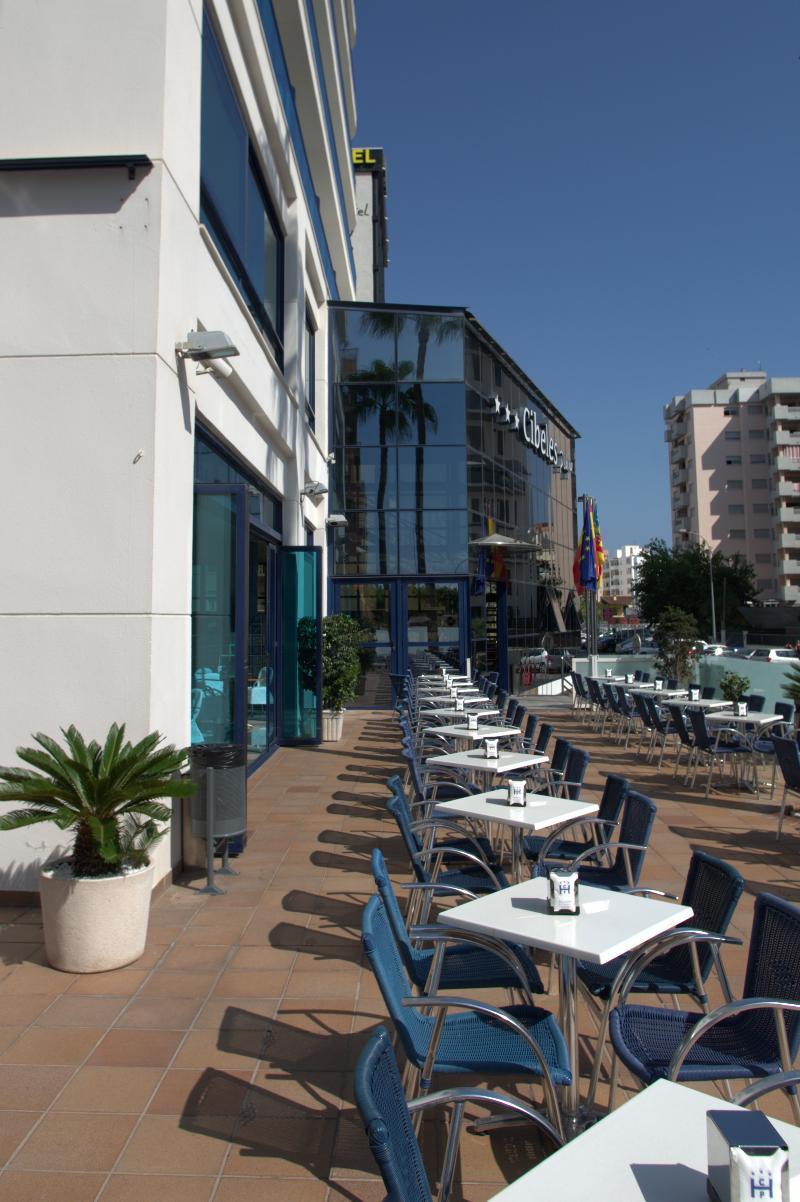 Hotel Cibeles Playa Gandia Bagian luar foto